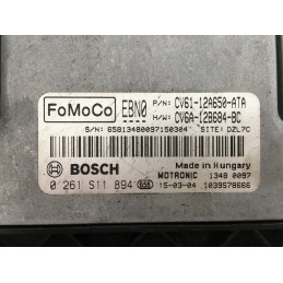 ECU MOTOR BOSCH MED17.0.1 0261S11894 FORD CV61-12A650-ATA EBN0