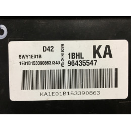 ECU MOTOR SIEMENS D42 5WY1E01B CHEVROLET 96435547 KA