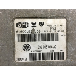 ECU MOTOR MAGNETI MARELLI IAW 4CV.S1 61600.520.03 VAG 036906014AQ