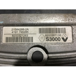 ECU MOTOR SAGEM S3000 21584288-2A RENAULT 8200387138 8200321263