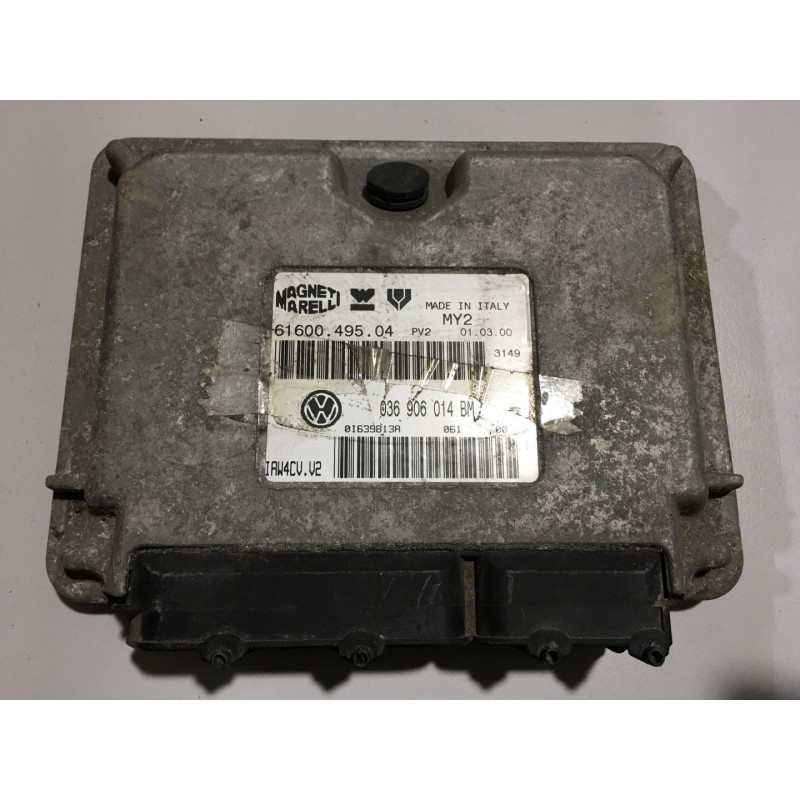 ECU MOTOR MAGNETI MARELLI IAW 4CV.V2 6160049504 VAG 036906014BM