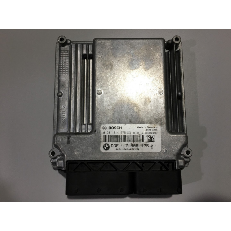 ENGINE ECU BOSCH EDC16C35-2.12 0281014575 BMW 7808125 ENGINE ECU BOSCH EDC16C35-2.12 0281014575 BMW 7808125