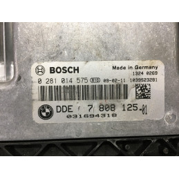 ECU MOTOR BOSCH EDC16C35-2.12 0281014575 BMW 7808125