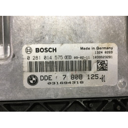 ENGINE ECU BOSCH EDC16C35-2.12 0281014575 BMW 7808125