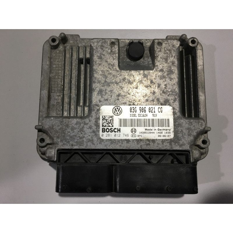 ECU MOTOR BOSCH EDC16U34-3.43 0281012746 VAG 03G906021CG