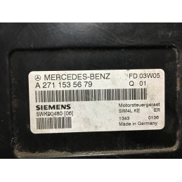 ECU MOTOR SIEMENS SIM4L KE 5WK90480 MERCEDES A2711535679