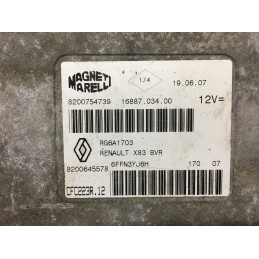 GEARBOX ECU MAGNETI MARELLI CFC223R.12 16887.034.00 RENAULT 8200754739 8200645578