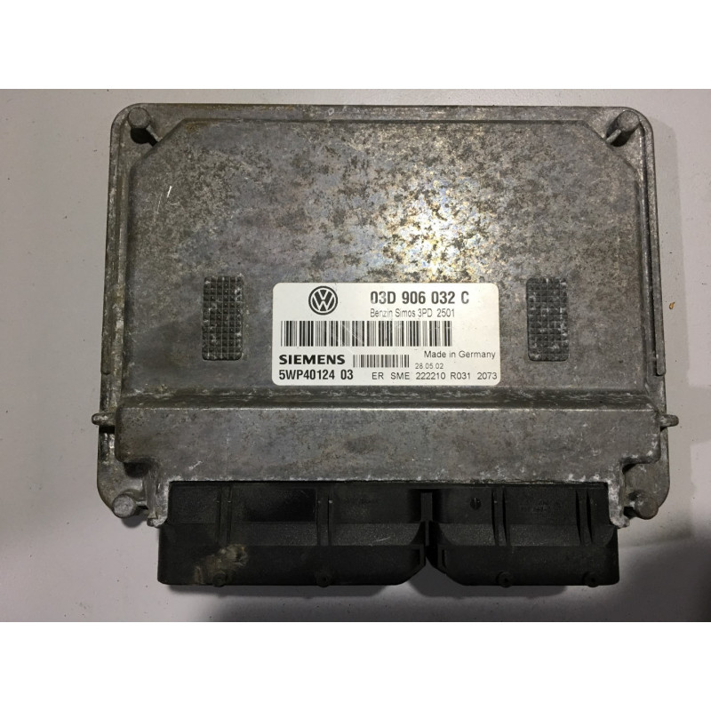 ECU MOTOR SIEMENS SIMOS 3PD 5WP4012403 VAG 03D906032C