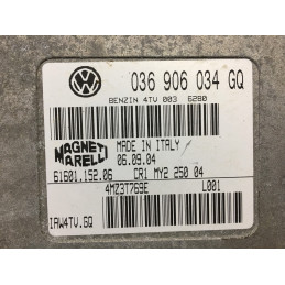 ECU MOTOR MAGNETI MARELLI IAW 4TV.GQ 61601.152.06 VAG 036906034GQ