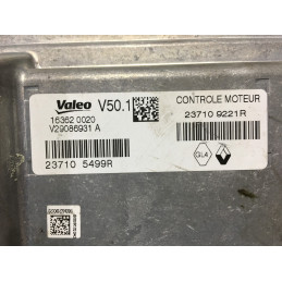 ENGINE ECU VALEO V50.1 V29086931A RENAULT 237105499R 237109221R