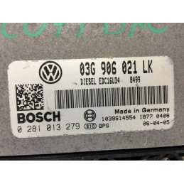 ECU MOTOR BOSCH EDC16U34-3.41 0281013279 VAG 03G906021LK