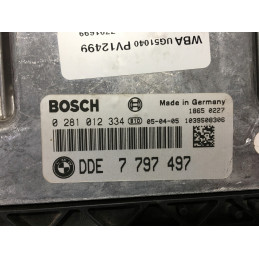 ENGINE ECU BOSCH EDC16C35-2.12 0281012334 BMW 7797497