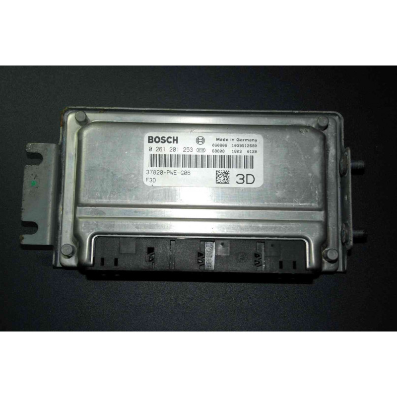 ECU MOTOR BOSCH ME7.9.3 0261201253 HONDA 37820-PWE-G06