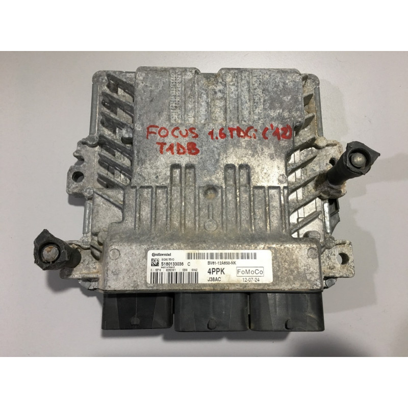 ECU MOTOR CONTINENTAL SID 807EVO S180133036C FORD BV61-12A650-NK 4PPK