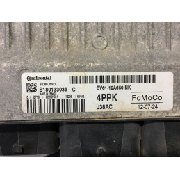 ECU MOTOR CONTINENTAL SID 807EVO S180133036C FORD BV61-12A650-NK 4PPK