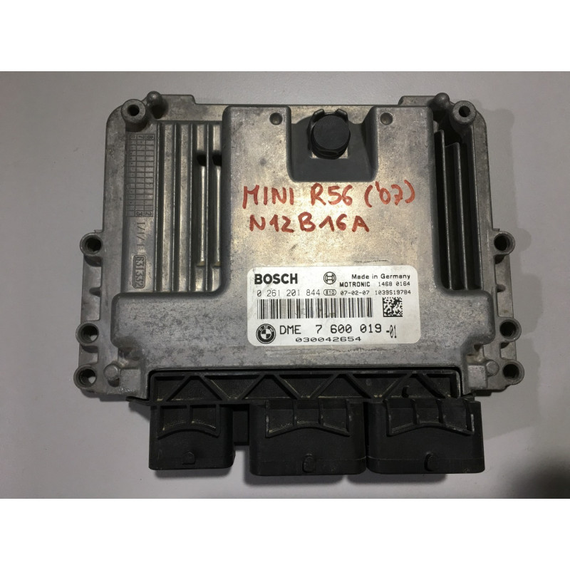 ECU MOTOR BOSCH MEV17.2 0261201844 MINI 7600019