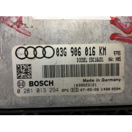 ECU MOTOR BOSCH EDC16U31-4.83 0281013294 VAG 03G906016KM