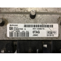 ECU MOTOR CONTINENTAL EMS 2102 S180047003G FORD 8V21-12A650-TG 0TAG