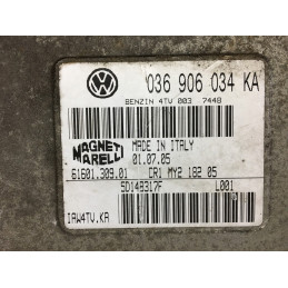 ECU MOTOR MAGNETI MARELLI IAW 4TV.KA 61601.309.01 VAG 036906034KA