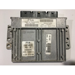 ENGINE ECU SAGEM S2000-1 21647436-0 PSA HW 9644674980 SW 9647007880