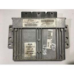 ENGINE ECU SAGEM S2000-1 21646457-5 PSA HW 9644486780 SW 9643786680