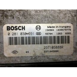 ECU MOTOR BOSCH EDC17C42-3.51 0281030991 RENAULT 237103888R 237104588R