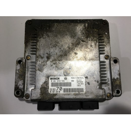 ECU BOSCH EDC15C2-11.1 0281010594 PEUGEOT 206 I 2.0 HDI 66KW 90CV RHY 9642013980 - CON INMOVILIZADOR ANULADO (IMMO OFF)