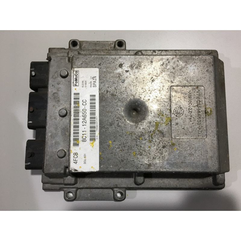 ENGINE ECU VISTEON DCU-101 FORD 8C11-12A650-CC 4FCB