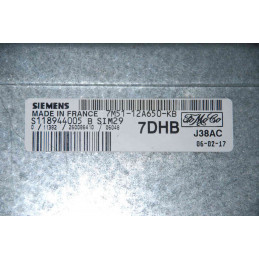 ECU MOTOR SIEMENS SIM 29 S118944005B FORD 7M51-12A650-KB