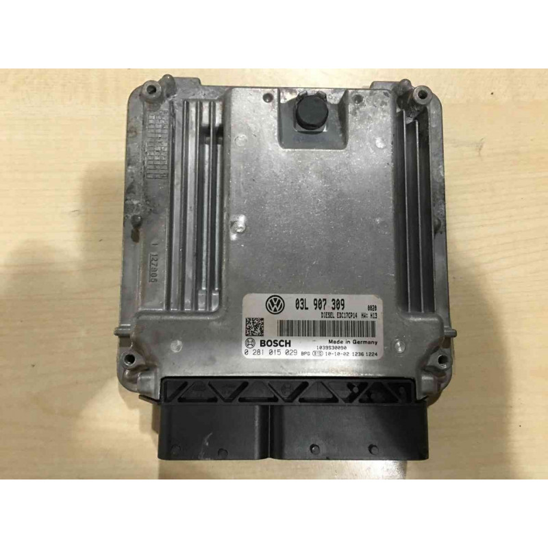 BOSCH EDC17CP14-3.4 0281015029 VOLKSWAGEN GOLF VI 2.0 TDI 170HP CBBB 03L907309 SW 03L906022KP 9978 - WITH DISABLED IMMOBILIZER