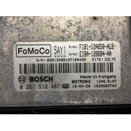 ECU MOTOR BOSCH MED17.0.1 0261S12487 FORD F1B1-12A650-ALB SAY1