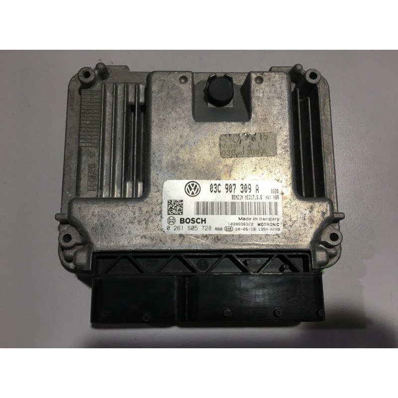 ECU MOTOR BOSCH MED17.5.5 0261S05728 VAG 03C907309A