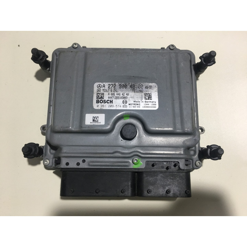 ECU MOTOR BOSCH ME9.7 0261209574 MERCEDES A2729004800