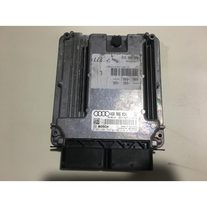 ECU MOTOR BOSCH MED17.1.1 0261S06334 VAG 4G0906014 ECU MOTOR BOSCH MED17.1.1 0261S06334 VAG 4G0906014