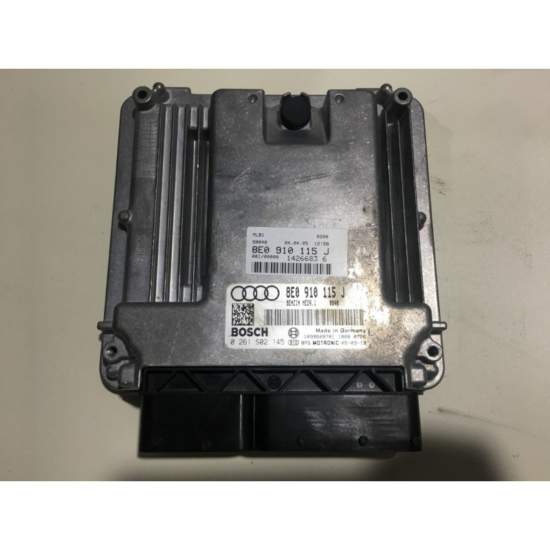 ECU MOTOR BOSCH MED9.1 0261S02145 VAG 8E0910115J