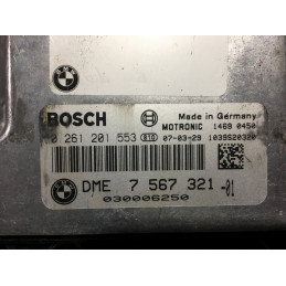 ECU MOTOR BOSCH ME17.2.1 0261201553 BMW 7567321