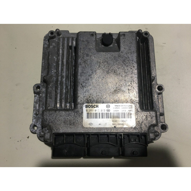 ECU MOTOR BOSCH EDC16CP33-8.10 0281017613 RENAULT 8201119647