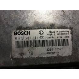 ECU BOSCH EDC15C3-4.2 0281011101 RENAULT LAGUNA II 1.9 DCI 88KW 120HP 8200163528 8200095416 / SW 1037372592 / WITH IMMO OFF