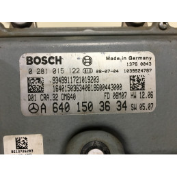 ECU MOTOR BOSCH EDC16C32-5.32 0281015122 MERCEDES A6401503634