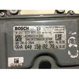 ECU MOTOR BOSCH EDC16C32-5.43 0281013022 MERCEDES A6401507279