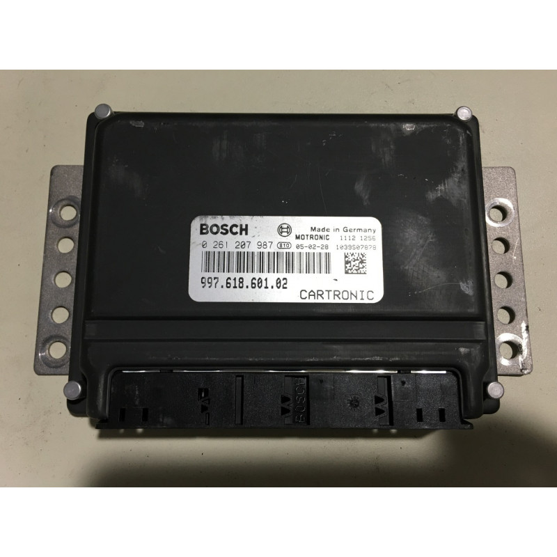 ENGINE ECU BOSCH ME7.8 0261207987 PORSCHE 997.618.601.02