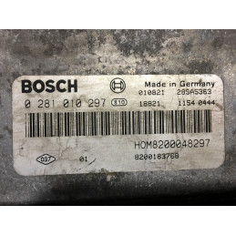 ECU MOTOR BOSCH EDC15C3-4.13 0281010297 RENAULT HOM8200048297 8200183768