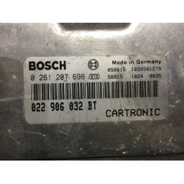 ECU MOTOR BOSCH ME7.1.1 0261207696 PORSCHE 022906032BT