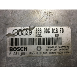 ECU MOTOR BOSCH EDC15V-5.45 0281001966 VAG 038906018FD