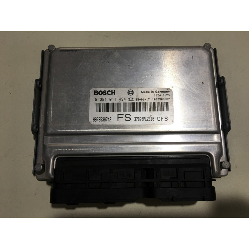 ECU MOTOR BOSCH EDC15C7-4.60 0281011434 HONDA 37820PLZE10