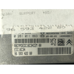 ECU MOTOR BOSCH EDC16C34-2.10 0281011863 PSA 9659342280