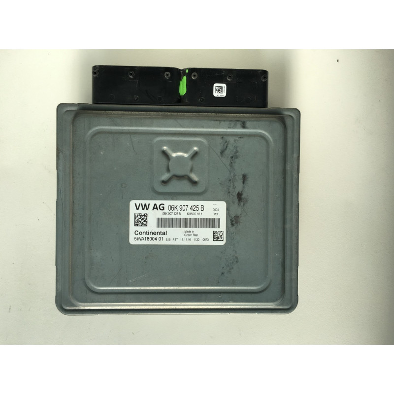 ENGINE ECU CONTINENTAL SIMOS 18.1 5WA1800401 VAG 06K907425B