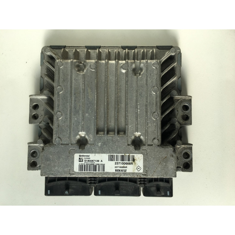 ECU MOTOR CONTINENTAL SID 305 S180067139A RENAULT 237100668R 237100669R