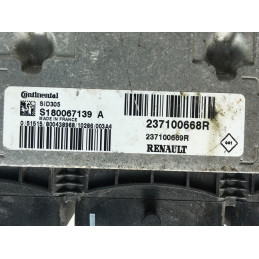 ECU MOTOR CONTINENTAL SID 305 S180067139A RENAULT 237100668R 237100669R