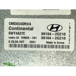 ECU CAMBIO CONTINENTAL SIM2K-341 5WY4A27C HYUNDAI 39134-2G210 39104-2G210